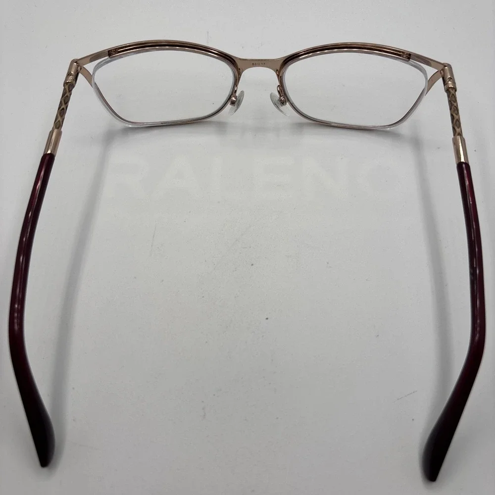 Jimmy Choo 134 J6Y Women's Red Butterfly Eyeglasses Frames 53-17 135 Italy #821